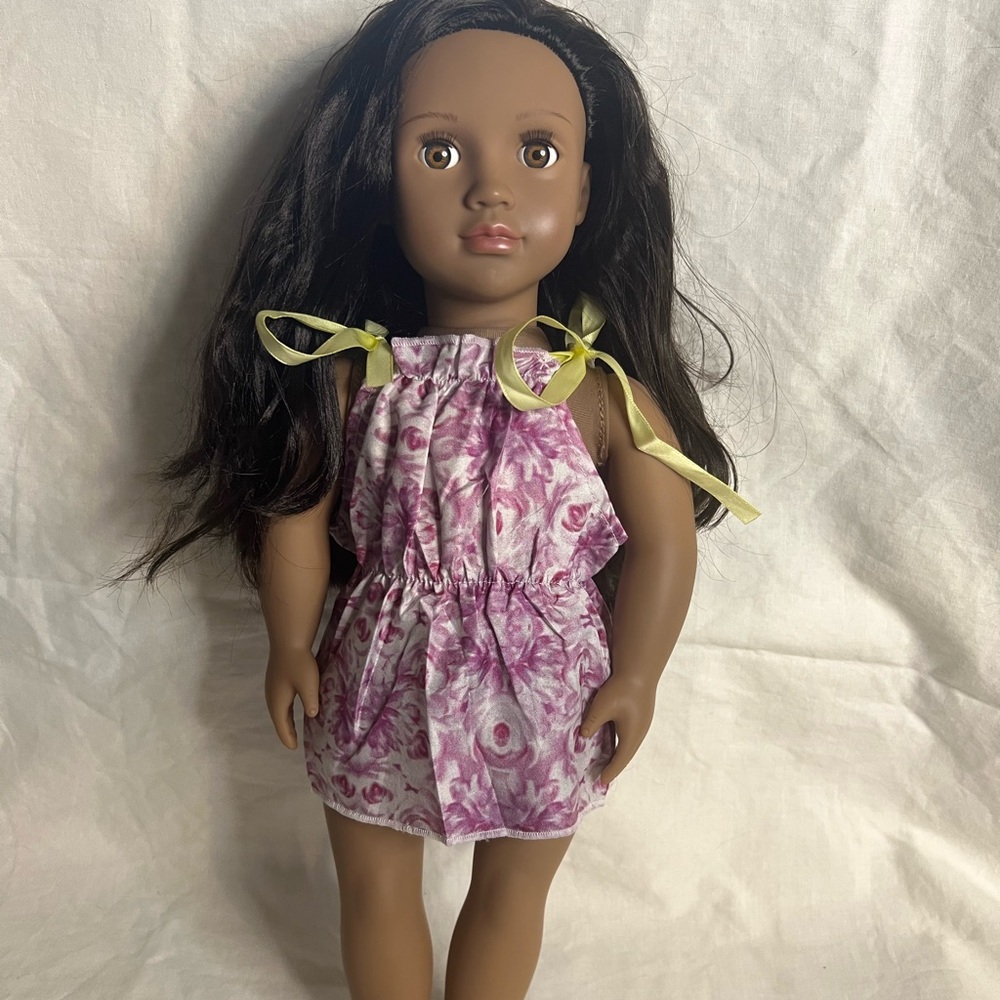 Floral Pink Doll Dress